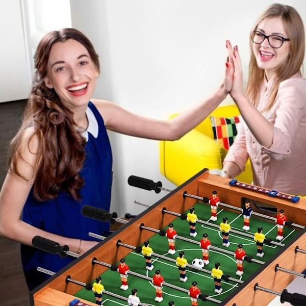 COSTWAY 2 i 1 bordsfotboll: fotbolls- och lufthockeyspel Multi-games spelbord innehåller alla tillbehör