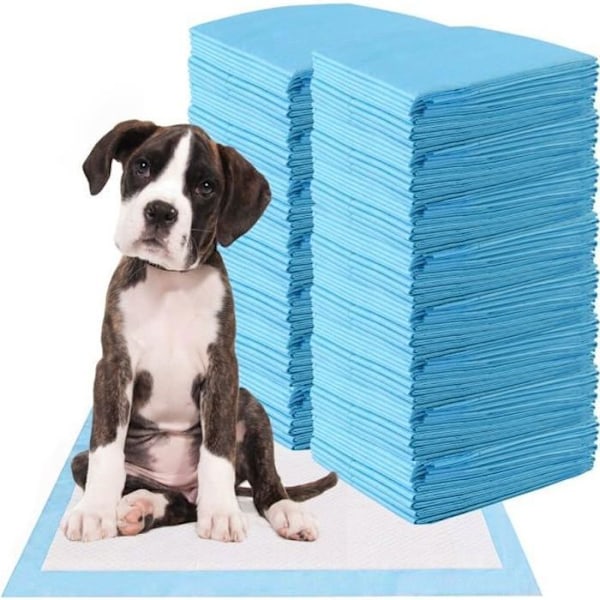 COSTWAY Paket med 150 valpunderlägg 60x90CM 5 lager Hygienisk potträning Superabsorberande
