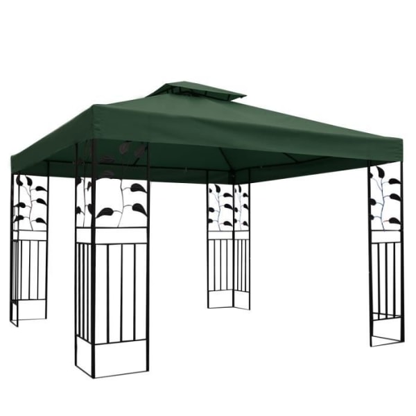 Presenning 3mx3m för Garden Gazebo Reception Pavilion Byte mot vind