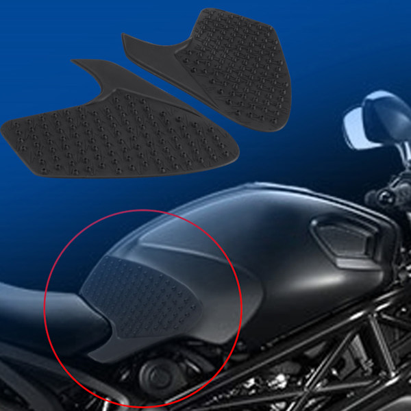 Par Antiskli Gasstank Traction Pad Kne Grep Klistremerke for Ducati Monster 696 795 796 1100