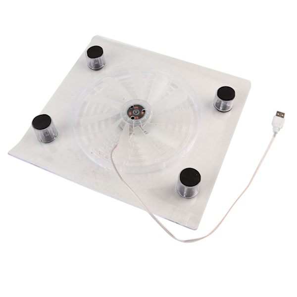 Ultra Stille USB Notebook Kjøler Kjølematte Vifter med LED RGB Lys for PS4/PS3/Laptop