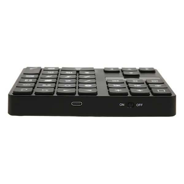 35 Taster Numerisk Tastatur Stabil Forbindelse Driverfri Bluetooth-forbindelse Tegnetastatur med 4 Bløde Gummifødder til Hjemmekontoret