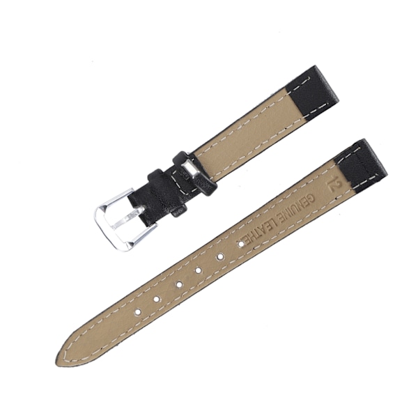 Stift Spänne Urband PU Läder Universal Ersättningsarmband Del Tillbehör 12mm / 0.47in