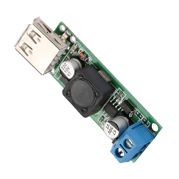 DC-DC Spänningsomvandlare Nedtransformator Buck Modul 12V24V 6V-32V till 5V QC3.0 USB Snabbladdning