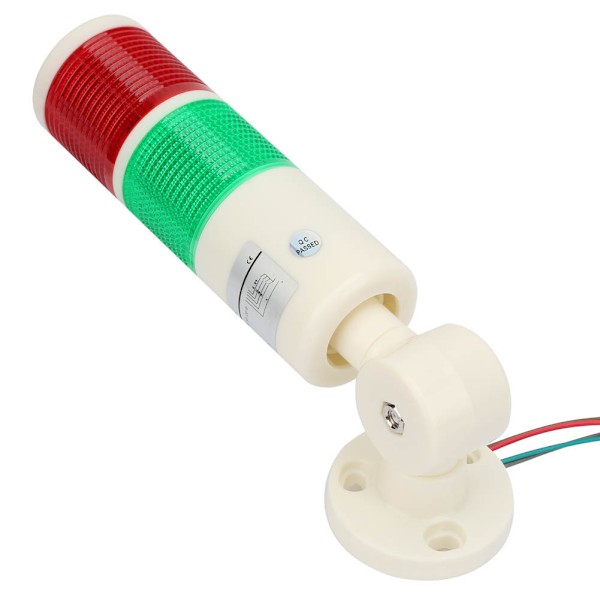 24VDC Maskin Advarselslampe LED Indikator Forsigtighedssignal Konstant Lys