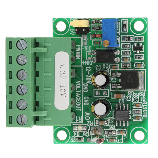3,3V PWM-signal till 0-10V spänningsomvandlare D/A digital-analog PLC-modul