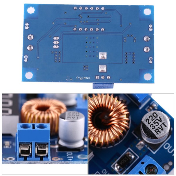 1st DC-DC Buck Converter Spänningsregulator Step Down Module 5A 4.0V~38V till 1.25V~36V Justerbar