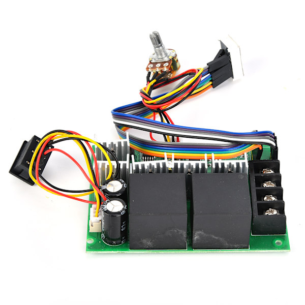 PWM DC-moottorin nopeudensäädin CW/CCW-kytkin 0~100% 80A 12V/24V/36V/48V
