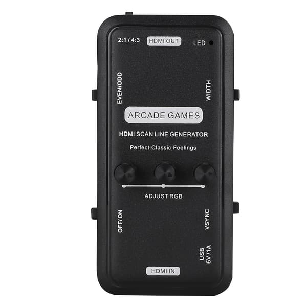 Bærbar HDMI Video Image Scan Line Generator for ARKADESPILL