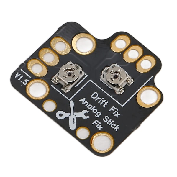 2 st Reparationskort för Gamepad Joystick Drift Universal 3D Analog Stick Drift Fix Mod för Spelkontroller Svart