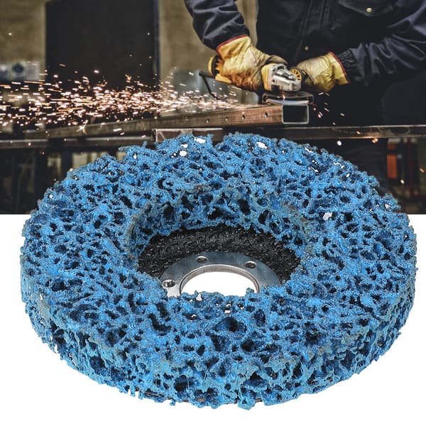 5 stk. Poly Strip Slipeskive Rustmalingfjerner Slipeskive for Vinkelsliper (125 mm)
