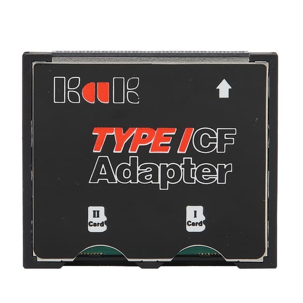 Minneskort/Micro Storage Card XC till CF Adapter Höghastighetskamera CF Typ I Adapter Dubbla Minneskort till CF