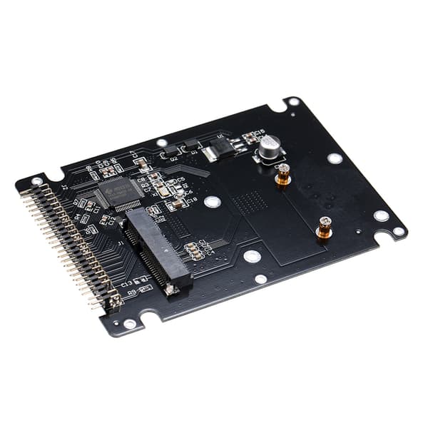 Adapterkort mSATA til IDE Adapterkort Konverterkort mSATA til 2,5'' IDE Parallel Port Harddisk Adapterkort