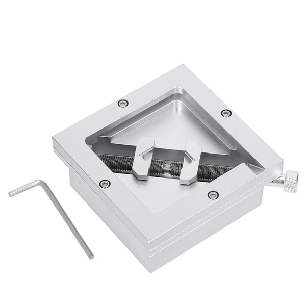 BGA Reballing Station Diagonal Universal Stencil Löda Aluminiumlegering Reparationskit HT‑90 90x90
