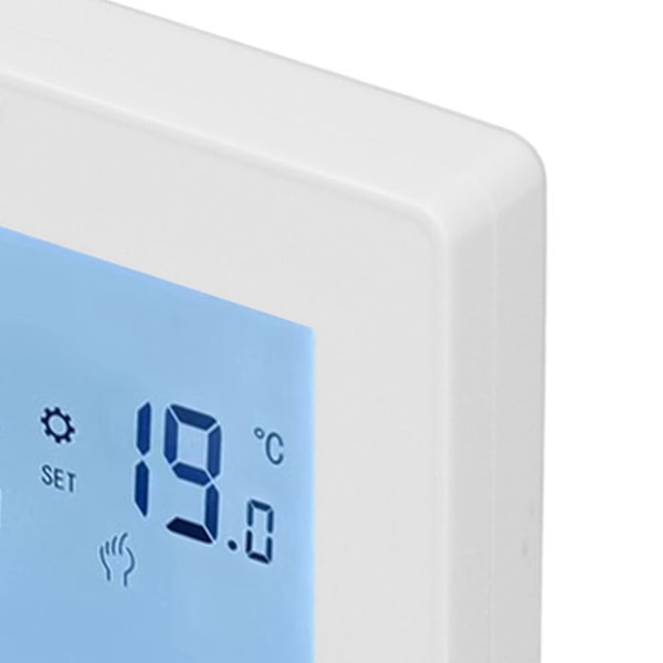 3A Vattenvärmetermostat med LCD ABS Intelligent Temperaturregulator för Hemmet 95‑240V