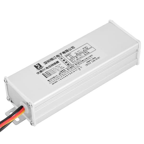 36-72V til 12V 20A 240W DC Konverter Adapter Spenningstransformator (ekstern kabling)