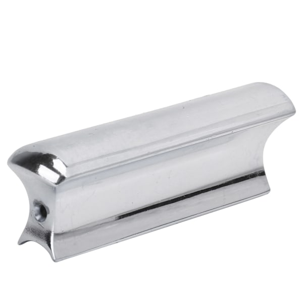 Gitar Slide Bar Stick Plekter Rustfritt Stål Metall Antirust Solid Instrumenttilbehør (Sølv)