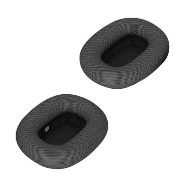 Ersättningskuddar för hörlurar, mjukt minnesskum, proteinläder, öronkuddar, öronmuffar för Airpod MAX-hörlurar, svart