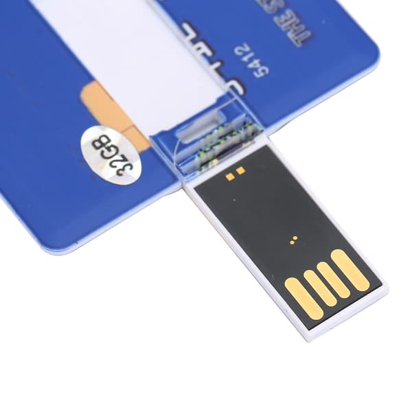 Kortformad U-disk Enkel Unik USB-minne för Datalagring Filöverföring (32GB)