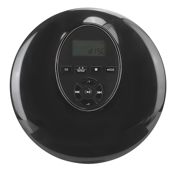Q50 Liten Bärbar CD-spelare för Studenter HD Repeater LCD-skärm Stereo Hörlurar