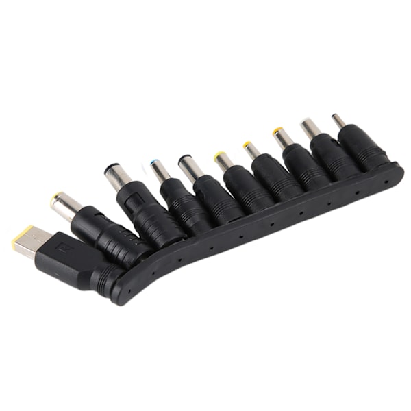 10 st DC 5.5MM Universal Multifunktionell Notebook Laptop Strömförsörjning Laddare Adapterkontakt