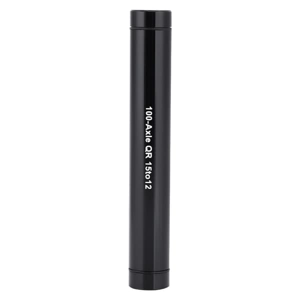 Cykel Thru Axle Nav Adapter 15 mm til 12 mm Quick Release Spyd Sort