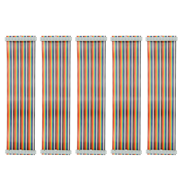 5 stk. GPIO-kabel til Raspberry Pi hun til hun ledning computer tilbehør 20cm hun til hun