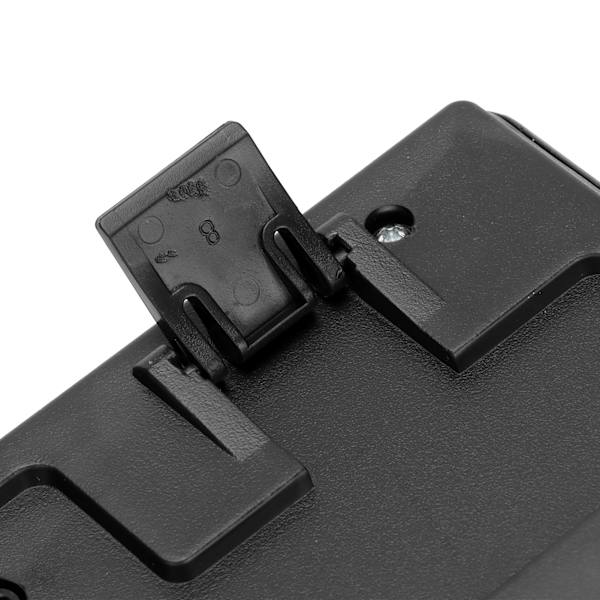 Ergonomiskt Utformad Hållbar USB-Trådbunden Arabisk Engelsk Mekanisk Tangentbord för PC-Datorer