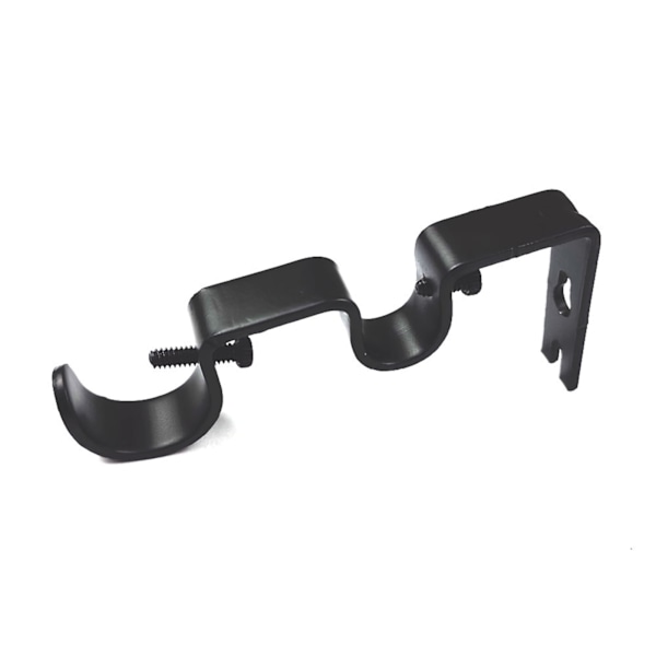 3 Sett Gardinstang Krok Holder Jernbrakett Universell Design Hjemmedekorasjon for Soverom
