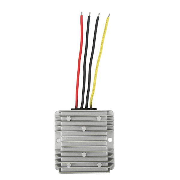 DC-DC Steguppmodul Vattentät Aluminiumhölje Boost Spänningsomvandlare Modul 12V 9‑13V till 13.8V 15A