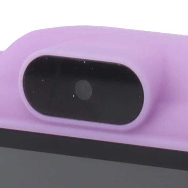 Digitalkamera för barn med 32 GB-kort, högupplöst dubbellins, 1080P, 8x zoom, USB-laddning, lila