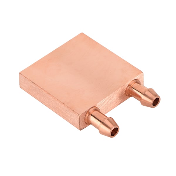 Koppar Vattenkylningsblock för Grafikkort GPU Huvud CPU 40 * 40 * 10mm