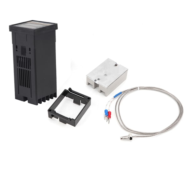 PID REX-C100 Temperaturkontroller 40A Solid State Relé K Termoelement GD
