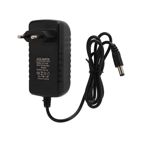 12V 3A Strømforsyningsadapter Universal Strømadapter Transformator for Skjerm