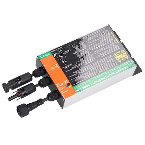 600W Aurinkosähköverkkoinvertteri Korkea Muuntoaste MPPT Puhdas Siniaalto IP55 Vedenkestävä 230V Aurinkosähkömikroinvertteri