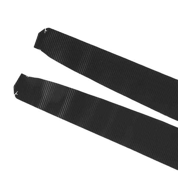 2 stk. Karbonfiber Sentral Kontroll Dashbord Panel Ramme Deksel Trim Erstatning for Tesla Model 3