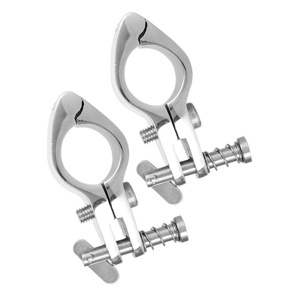 2 stk. Stål Båd Hængslet Øvre Kæbe Slide Marine Hardware Fittings Tip Style25mm/0.98in