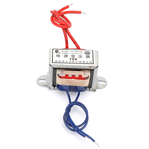 AC 12V/24V Utgångsspänning 3W Ingång 220V 50Hz Enkel Transformator (12V)