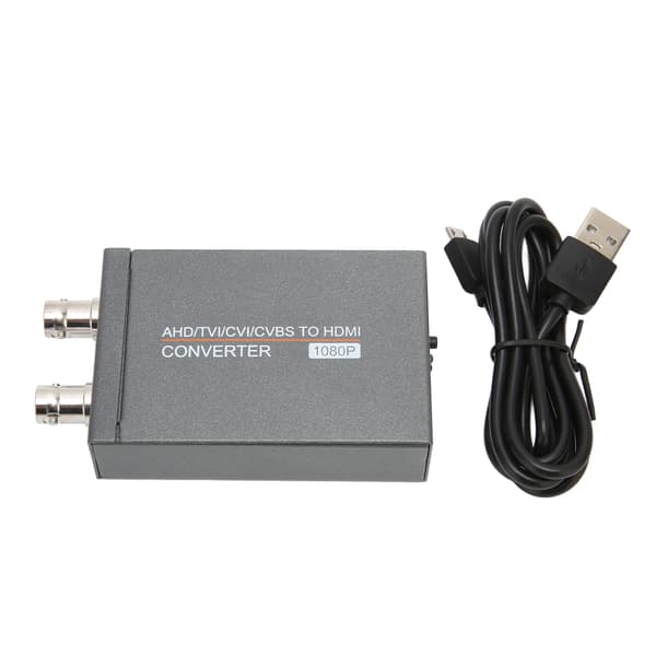 AHD TVI CVI CVBS til HD Multimedia Interface-konverter Full HD 720P 1080P 3MP 4MP 5MP 8MP BNC til HD-videoadapter