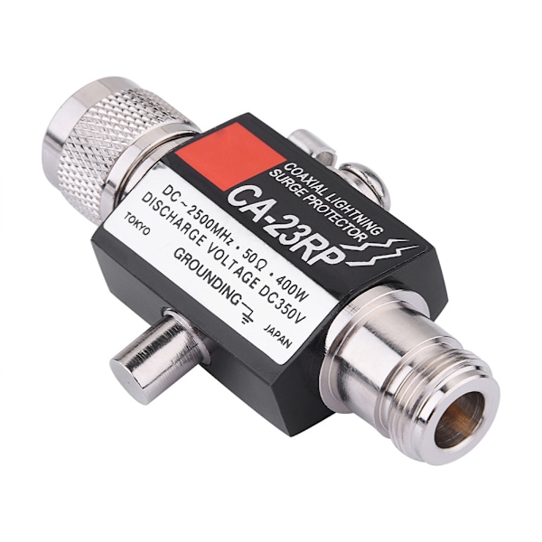 50Ω DC-2500MHz N-kontakt 400W Koaxial Åskskydd Överspänningsskydd