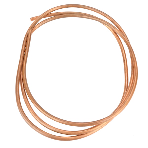 2m T2 Mjuk Kopparspiralrör ID 4mm OD 6mm Tjocklek 1mm för Kylsystem
