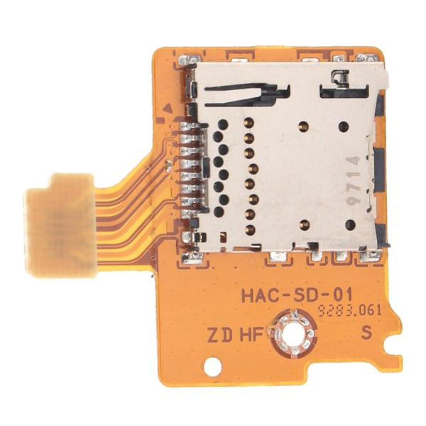 Micro Memory Card Slot Socket Kortläsarkort Ersättning för Nintendo switch NS-konsol