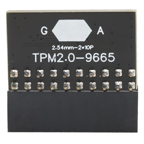 TPM 2.0 Krypteringssikkerhedsmodul 20Pin 2 10P Standalone Crypto Processor TPM 2.0 Modul til Win11 til Gigabyte til ASUS