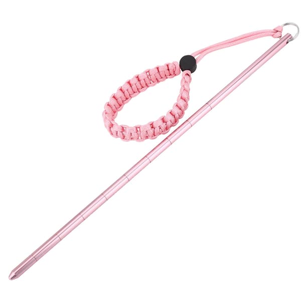 KEEP DIVING Dykningsljudmakare Stick Rod Pointer med Fallskärmssnodd (Rosa)