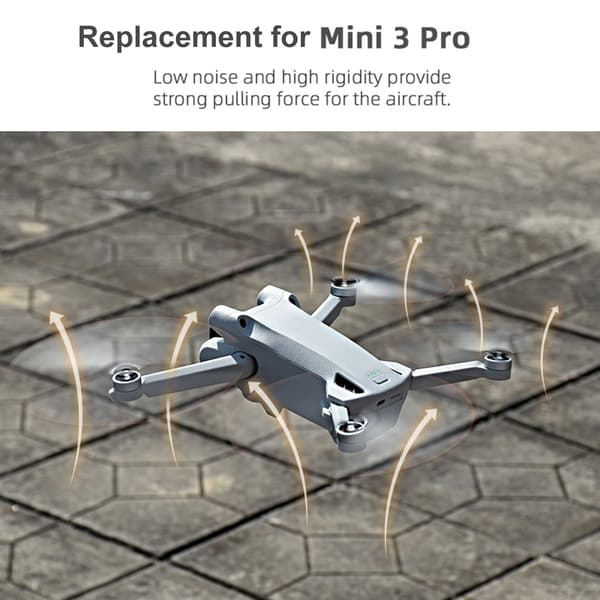 16 stk. propeller erstatning for DJI MINI 3 PRO fjernkontroll drone tilbehør