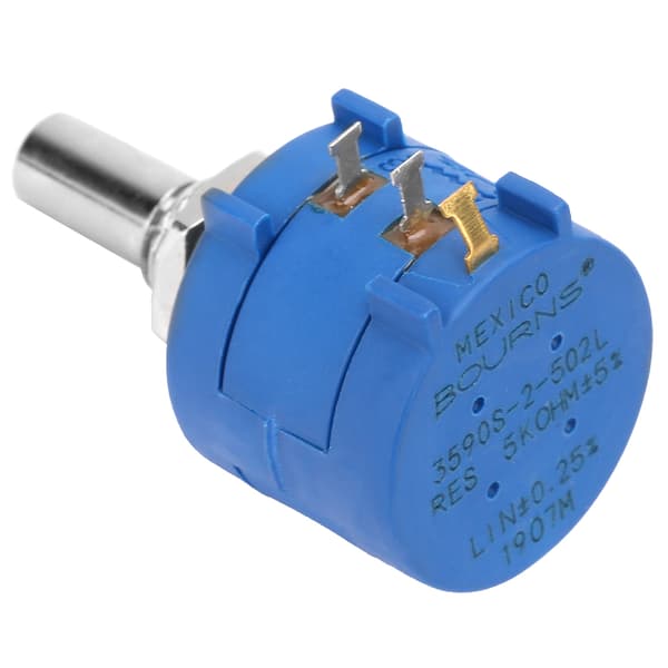 3590S-2-502L 5K Ohm Justerbar Modstand Præcision Multiturn Potentiometer