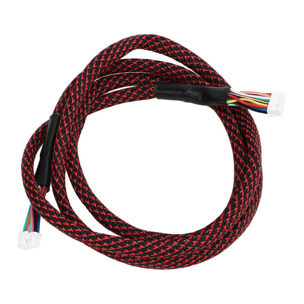 til Chiron Hovedledningsnet Nylon Vævet Muffe Hotend Kabelnet Udskiftning til Anycubic Chiron