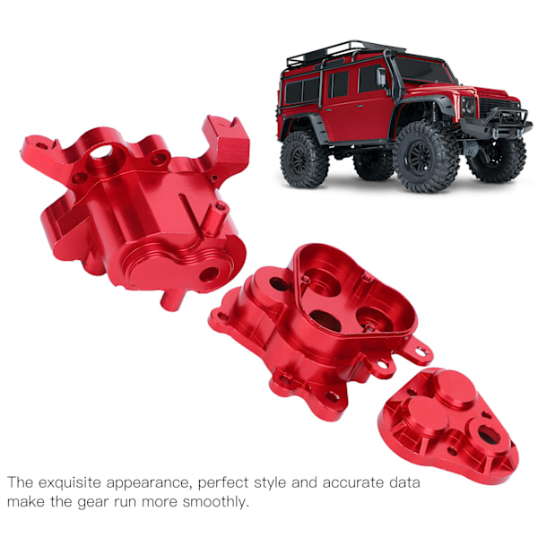 Ersättningsväxelhus i aluminiumlegering för TRAXXAS TRX‑4/6 Simuleringsmodell 1/10 RC-bil