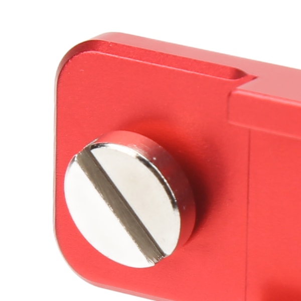 Kamera Cold Shoe Mount Aluminiumlegering Cold Shoe Mount Adapter med 1/4in Skrue til Mikrofoner Fill Lights