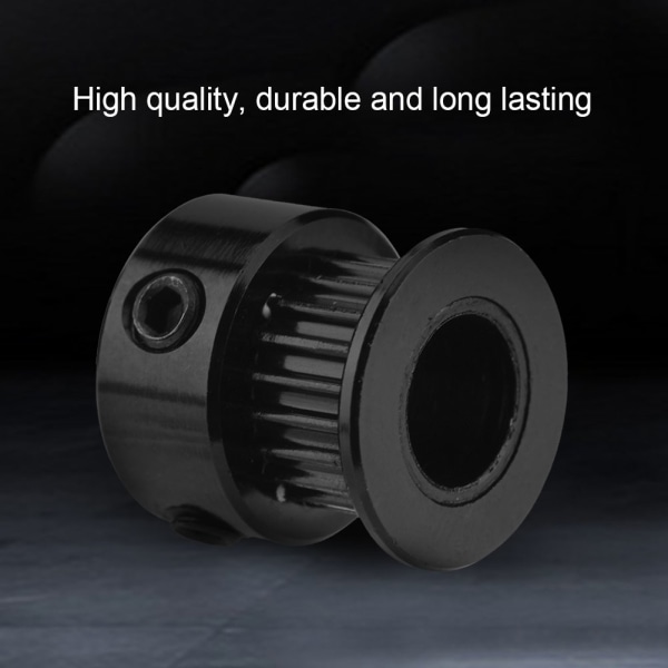 5 st 6 mm bredd 2GT aluminium kuggremsskivor 20 tänder för 3D-skrivare (8 mm hål)